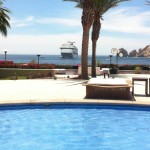 A view of the ocean from Casa Dorado in Cabo San Lucas, Mexico