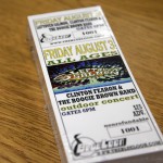 Tickets we made for the Blue Loon