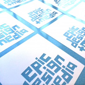 Epic Design + Media Vinyl Stickers Printed at Date-Line Digital Printing